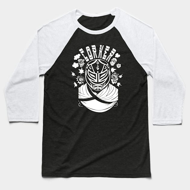 Corker - Luchador Baseball T-Shirt by The Most Magical Place On Shirts